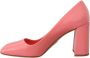 Prada Roze Patentleren Blokhakken Pumps Klassiek Pink Dames - Thumbnail 12