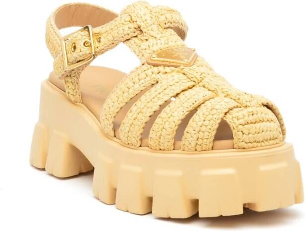 Prada Sandals Beige Dames