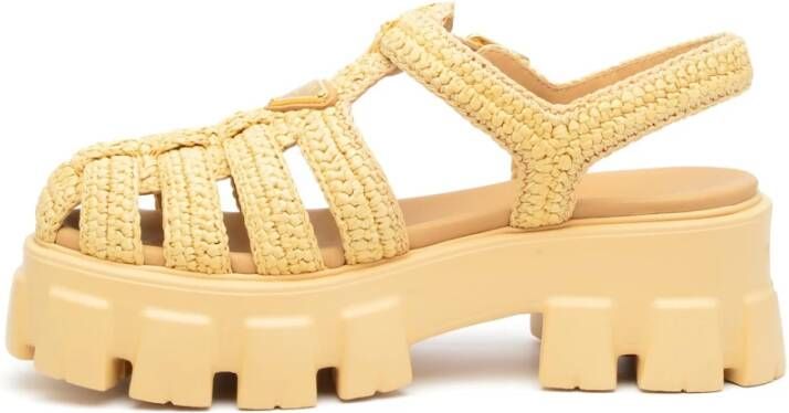 Prada Sandals Beige Dames