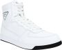 Prada Heren Veterschoenen Hoge Sneakers White Heren - Thumbnail 6