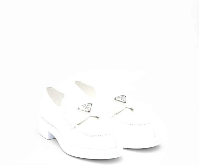 Prada Stijlvolle Instapper White Dames