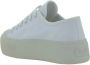 Prada Stijlvolle Sneakers met Plateauzool White Dames - Thumbnail 3