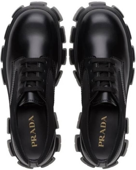 Prada Stijlvolle Sneakers voor Dagelijks Gebruik Black Heren