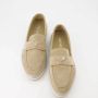 Prada Biarritz Espadrilles Suède Rubber Leer Beige Heren - Thumbnail 9