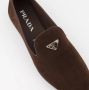 Prada Suède Instappers Brown Heren - Thumbnail 5