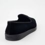 Prada Suede Slip-On Loafers Black Heren - Thumbnail 4