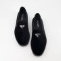 Prada Suede Slip-On Loafers Black Heren - Thumbnail 12