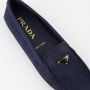 Prada Velours Instappers Blue Dames - Thumbnail 5