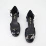 Prada Verstelbare enkelband leren pumps Black Dames - Thumbnail 5