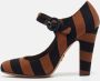 Prada Vintage Pre-owned Canvas heels Brown Dames - Thumbnail 2