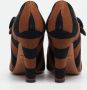 Prada Vintage Pre-owned Canvas heels Brown Dames - Thumbnail 5