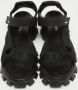 Prada Vintage Pre-owned Canvas sandals Black Dames - Thumbnail 2