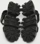 Prada Vintage Pre-owned Canvas sandals Black Dames - Thumbnail 5