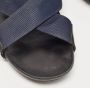 Prada Vintage Pre-owned Canvas sandals Blue Heren - Thumbnail 7