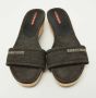 Prada Vintage Pre-owned Denim sandals Black Dames - Thumbnail 3