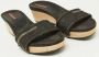 Prada Vintage Pre-owned Denim sandals Black Dames - Thumbnail 4