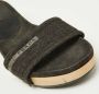 Prada Vintage Pre-owned Denim sandals Black Dames - Thumbnail 7