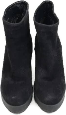 Prada Vintage Pre-owned Fabric boots Black Dames