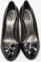 Prada Vintage Pre-owned Fabric heels Black Dames - Thumbnail 2