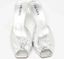 Prada Vintage Pre-owned Fabric sandals Gray Dames - Thumbnail 3