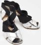 Prada Vintage Pre-owned Fabric sandals Gray Dames - Thumbnail 4