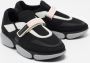 Prada Vintage Pre-owned Fabric sneakers Black Dames - Thumbnail 4