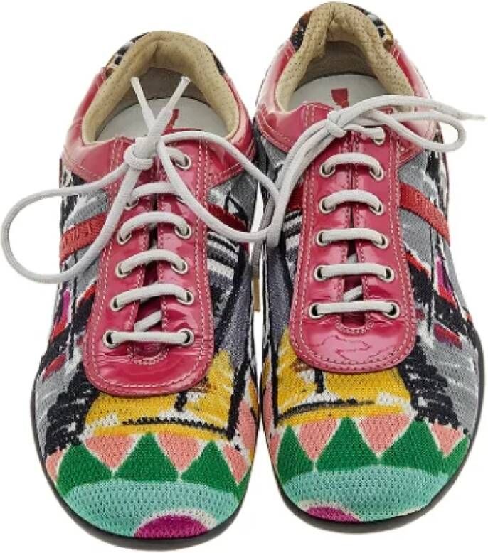 Prada Vintage Pre-owned Fabric sneakers Multicolor Dames