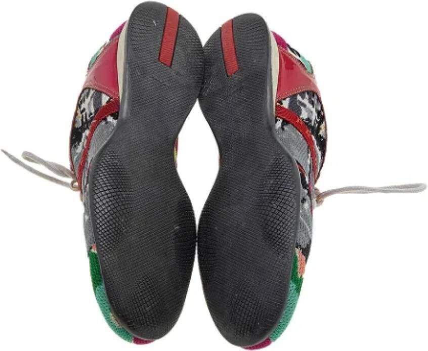 Prada Vintage Pre-owned Fabric sneakers Multicolor Dames