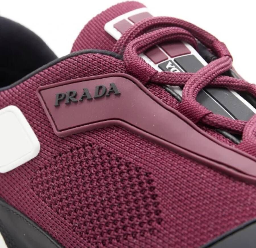 Prada Vintage Pre-owned Fabric sneakers Multicolor Dames