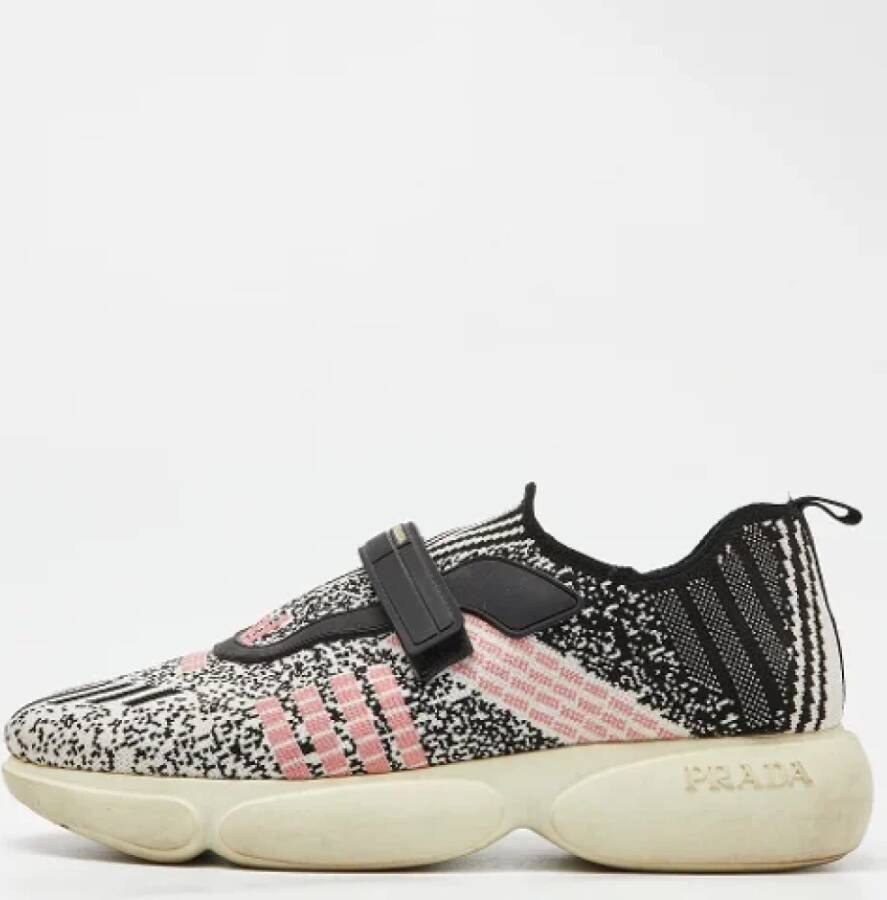 Prada Vintage Pre-owned Knit sneakers Multicolor Dames