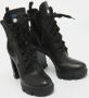 Prada Vintage Pre-owned Leather boots Black Dames - Thumbnail 4