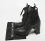 Prada Vintage Pre-owned Leather boots Black Dames - Thumbnail 9