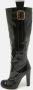 Prada Vintage Pre-owned Leather boots Black Dames - Thumbnail 2