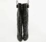 Prada Vintage Pre-owned Leather boots Black Dames - Thumbnail 3