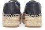 Prada Vintage Pre-owned Leather espadrilles Black Dames - Thumbnail 5