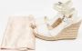 Prada Vintage Pre-owned Leather espadrilles White Dames - Thumbnail 9