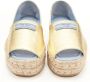 Prada Vintage Pre-owned Leather espadrilles Yellow Dames - Thumbnail 4