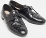 Prada Vintage Pre-owned Leather flats Black Dames - Thumbnail 4