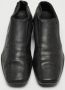 Prada Vintage Pre-owned Leather flats Black Dames - Thumbnail 3