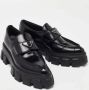 Prada Vintage Pre-owned Leather flats Black Dames - Thumbnail 4