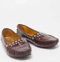 Prada Vintage Pre-owned Leather flats Red Dames - Thumbnail 4