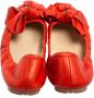 Prada Vintage Pre-owned Leather flats Red Dames - Thumbnail 4