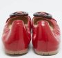 Prada Vintage Pre-owned Leather flats Red Dames - Thumbnail 5