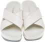 Prada Vintage Pre-owned Leather flats White Dames - Thumbnail 2