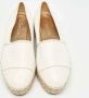 Prada Vintage Pre-owned Leather flats White Dames - Thumbnail 3