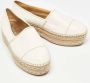 Prada Vintage Pre-owned Leather flats White Dames - Thumbnail 4