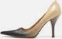 Prada Vintage Pre-owned Leather heels Beige Dames - Thumbnail 2