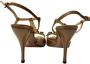 Prada Vintage Pre-owned Leather heels Beige Dames - Thumbnail 4