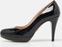 Prada Vintage Pre-owned Leather heels Black Dames - Thumbnail 2