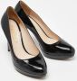 Prada Vintage Pre-owned Leather heels Black Dames - Thumbnail 4